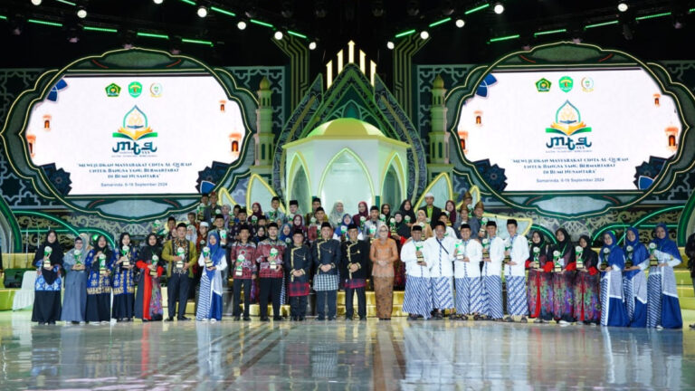 Kalimantan Timur Dominasi MTQ Nasional XXX 2024 dengan Gelar Juara Umum