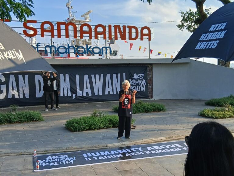 Sewindu Aksi Kamisan Kaltim, Angkat Tema Kemanusian Di Atas Segalanya