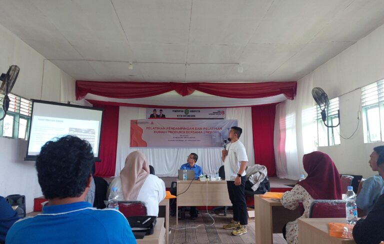 DORONG KETAHANAN PANGAN, PT. EKOSISTEM TERNAK BORNEO LAKSANAKAN PENDAMPINGAN DAN PELATIHAN RUMAH PRODUKSI BERSAMA DI KOTA BANGUN