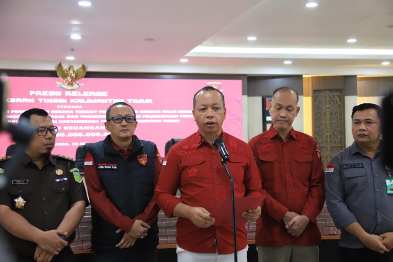 Kejati Kaltim Kembali Selamatkan Uang Negara Rp57,45 Miliar dari Kasus Tambang PT JMB Group